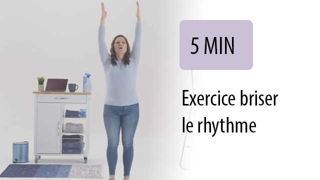 Exercice briser le rhythme
