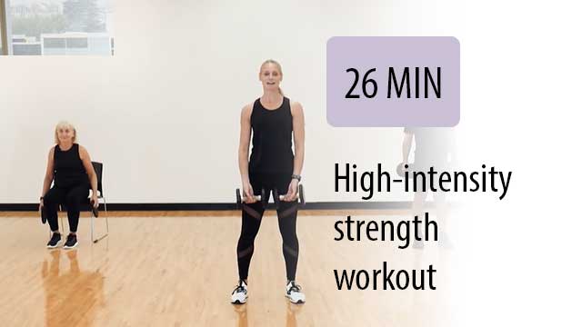 High-Intensity Strength Workout