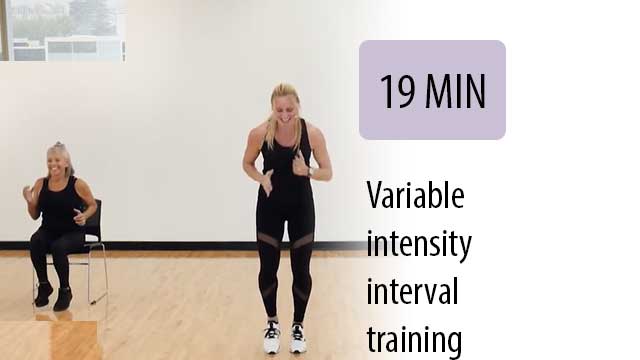 Variable-Intensity Interval Training Workout